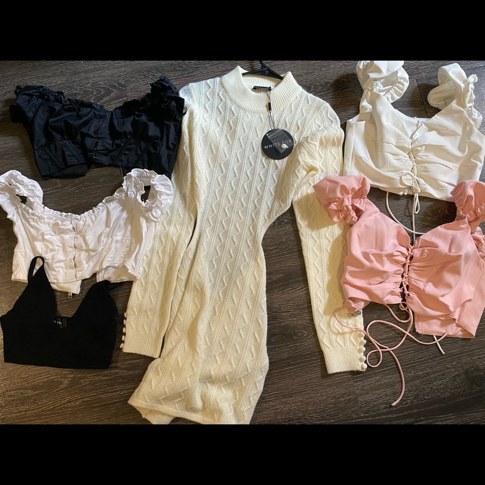 White Fox Bundle 😍 Cleaning out my closet.  Details below.